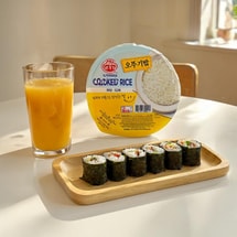 맛있는 오뚜기밥 흰밥 7.4온스 12개입 【벨류팩】【전자레인지용 쌀】
