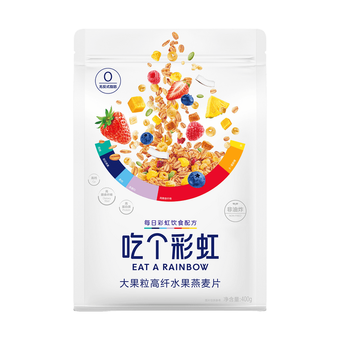 Freeze Dried Fruit Oatmeal 400g