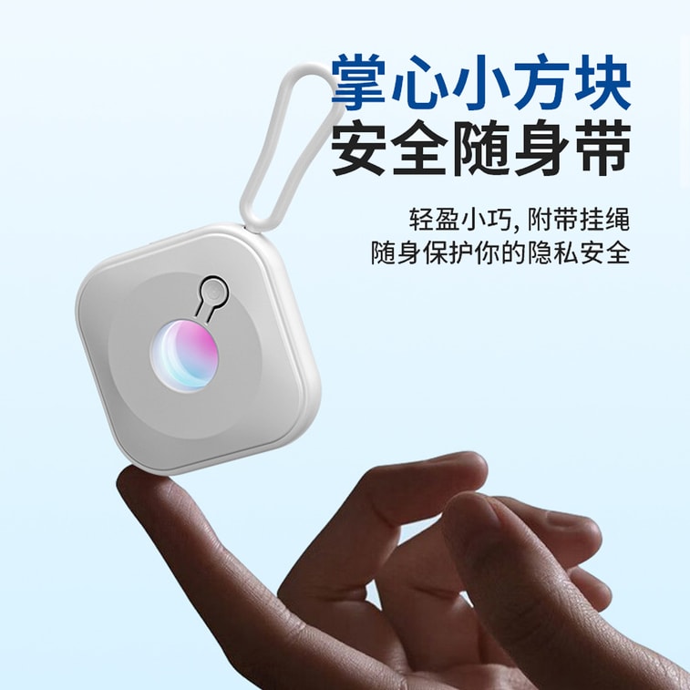 【中国からの直送】HSPM 新型スマートカメラ探知機 パールホワイト F 3