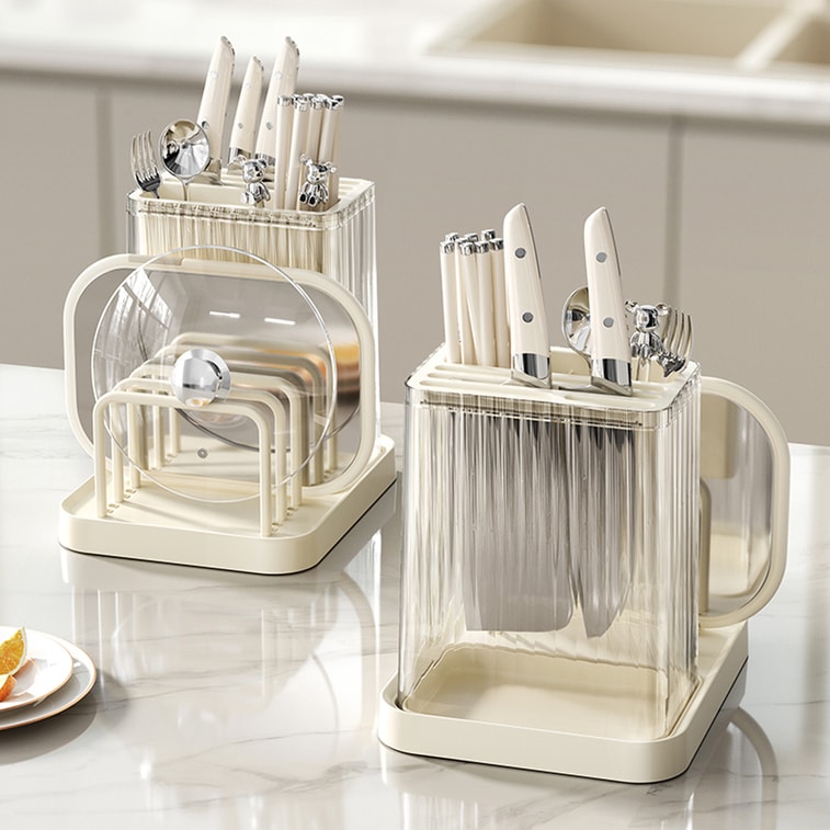 Étagère de Rangement Multifonctionnelle pour Couvercle de Cuisine, Couteau, Planche à Découper 6.37.97.7 pouces 4