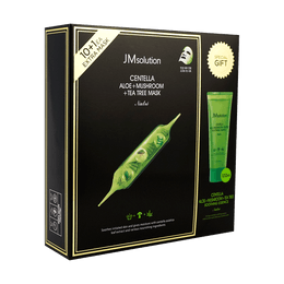 Centella Aloe+Mushroom+Tea Tree Mask Nutri 11 Sheets +100ml