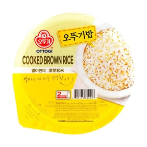 Delicious Cooked Brown Rice 210g【Microwavable Rice】【Instant Rice】