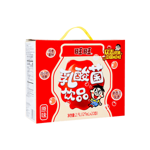 旺旺 乳酸菌飲品 發酵優格飲料 原味 紙盒禮盒裝 125ml*20盒