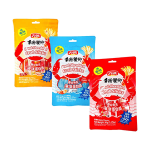 洽洽力诚 手撕蟹柳 烧烤味 90g 【低脂肪】【海洋蛋白质】