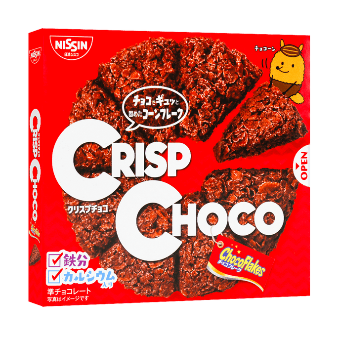 【TWICE Sana Favorite】Crisp Choco - Chocolate Cereal Snack, 2.25oz