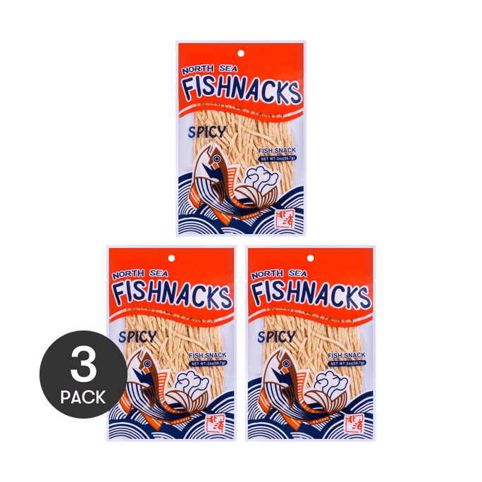 피쉬스낵 매운맛 씽크 56.7g *3개【3팩】