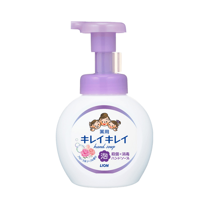 LION Clean Beautiful Medicinal Foam Hand Soap Scent Of Floral Soap Main Pump (Quasi-Drug) 250ml