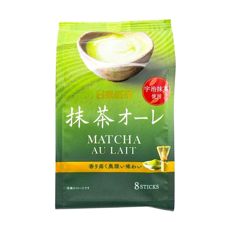 Matcha Au Lait Latte, 8 Sticks 96g 4