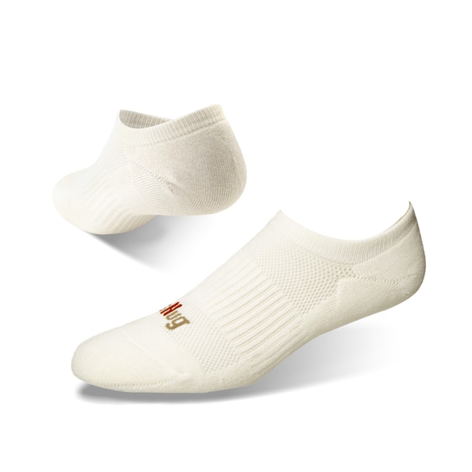 Sports Low Cut (thick Sole) Anti-Odor Socks - Beige (22-24cm)