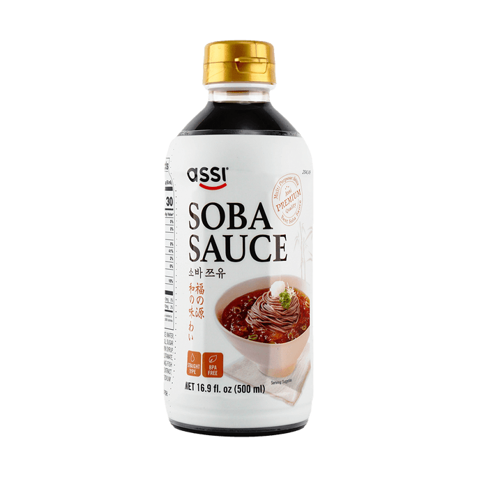韩国ASSI 荞麦酱油 500ml