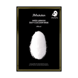 Water Luminous Silky Cocoon Mask Black 10sheets
