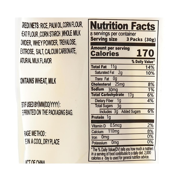 Rice Crackers Classic Milk Flavor, 8.53 oz【Korea Trendy】 7