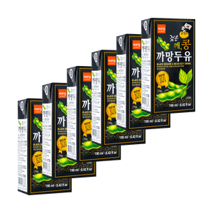 【밸류팩】왕 검은두유 190ml*6