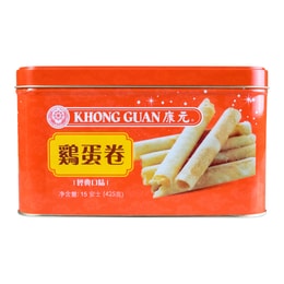 KHONG GUAN Egg Roll with Gift Box 425g | Yami