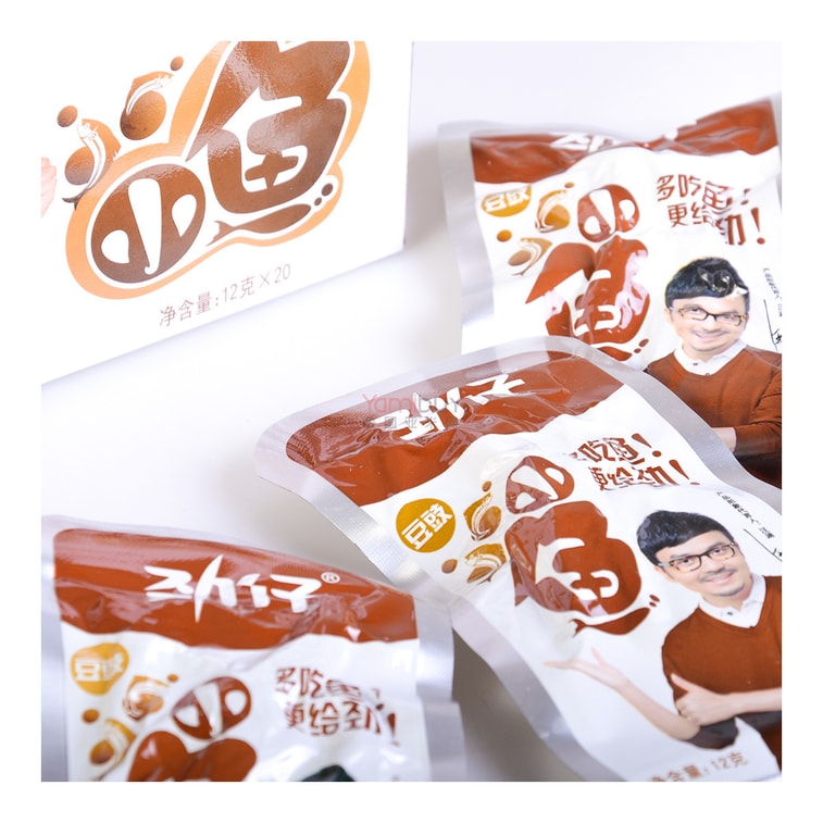 HUAWEN スパイスフィッシュスナック 発酵大豆味 240g 3