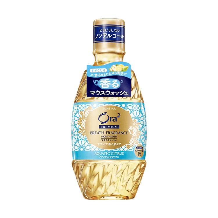 SUNSTAR ORA2 Premium Breath Fragrance Mouthwash #Aquatic Citrus