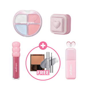 韩国 COLORGRAM 酷炫情人节彩妆套装