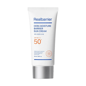 Real Barrier Cera Moisture Barrier Sunscreen 1.69 fl oz 1+1 Set, Hydrating & Skin Barrier Care