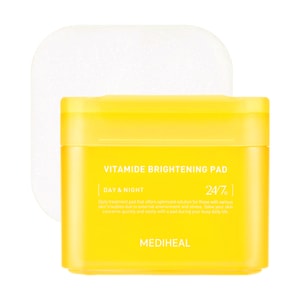 Vitamide Brightening Pad, Moisturizing, Brightning, 100pcs