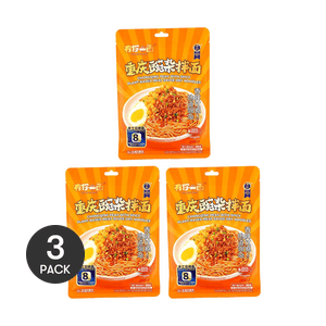 有你一面 重慶酒雜拌麵170g *3【3份超值裝】【手工日曬非油炸麵餅】