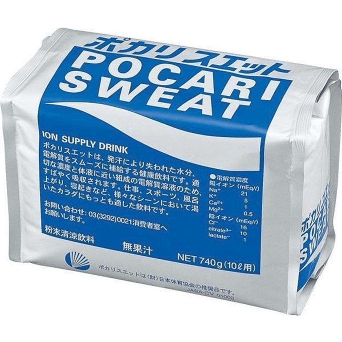 【日本からの直送便】日本大塚 ごまパウダー ポカリスエット 粉末 10L用 740g【溶けるタイプ 10リットル 740g】