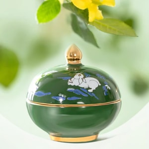 故宮文創 和璽故宮花神固體香膏 持久留香 無酒精 天然蜂蠟 雲外天香桂 10g 【熱門款】