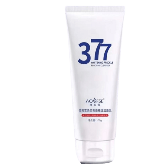 377 Brightening Whitening and Spot Removing Cleansing Milk Yellow Removing and Moisturizing Cleansing Milk 100g