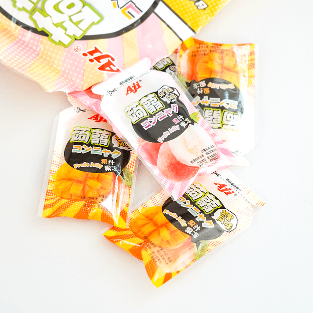 商品详情 - AJI 蒟蒻果汁果冻 水蜜桃味+芒果味 260g - image 2