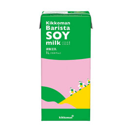 Kikkoman Barista Soy Milk 33.81 fl oz【For Making Soy Milk Lattes】