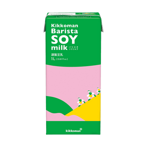 Kikkoman Barista Soy Milk 33.81 fl oz【For Making Soy Milk Lattes】