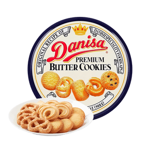 丹麥ROYAL DANISA皇冠曲奇 綜合手工曲奇餅乾禮盒 鐵盒裝 908g【濃醇酥香】