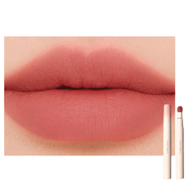 Lip Mud Cushion Lip Cream Matte Lip Glaze Long-Lasting Transfer-Resistant #N33 Warm Camellia  #N33 Warm Camellia – A warm-toned camellia red with a healthy, radiant flush
