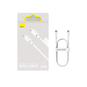 Applies To Apple 16/15Full System Charging Cable 100w Double C Port White 1 M *1