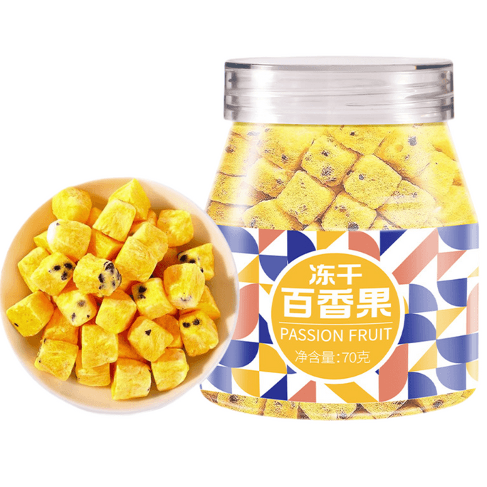 杏林優選 凍乾百香果塊 純果肉 複水亦如鮮 70g