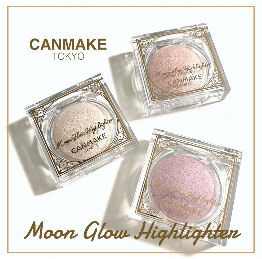 [Livraison directe du Japon] Japon CANMAKE Highlighternon-pigmenté Paillettes fines Nacré Naturel Éclaircissant Stéréoscopique Effet mouillé N°01 Blanc clair lunaire 1 pièce