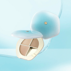 TIMAGE彩棠 润玉无瑕三色遮瑕膏 奶油生巧遮瑕盘 遮斑点痘印提亮泪沟法令纹黑眼圈 01鹅绒盘 5g