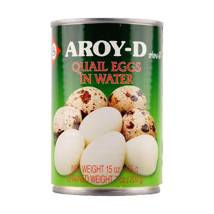 泰國AROY-D安來利 鵪鶉蛋 即食罐頭 425g