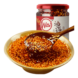 【中国直邮】 川娃子 四川油泼辣子油辣子香辣红油辣椒油100g*1