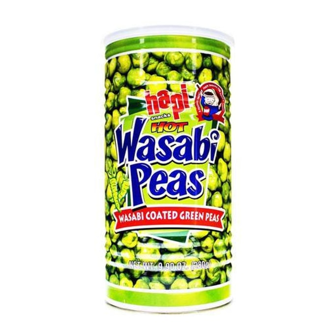 ホットわさびコーティンググリーンピース 9.90oz スパイシーでカリカリのスナック