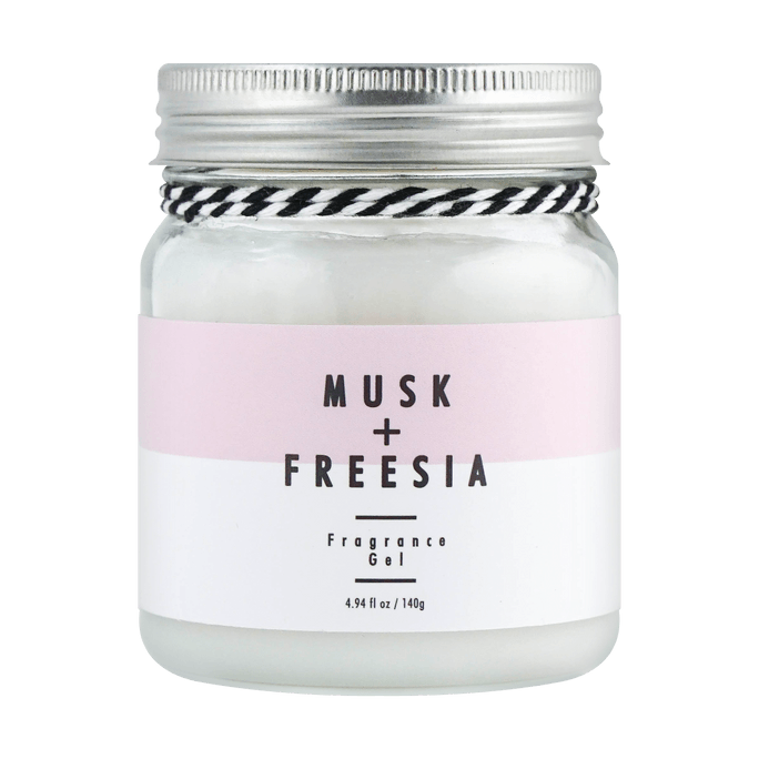 Room Fragrance Gel 140g #Musk+Freesia 1pc