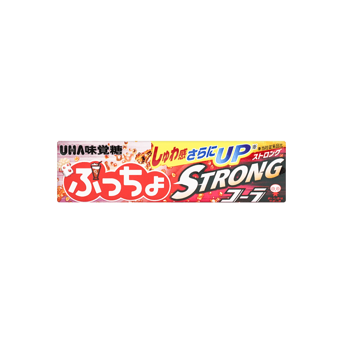 日本UHA悠哈 PUCHO 味覺糖 超清爽汽水軟糖 可樂口味 50g