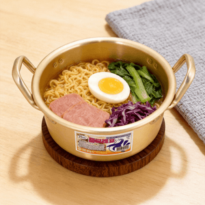 Traditional Ramen Pot Double Ear Quick Heat Noodle Cooker, 7.9 inch