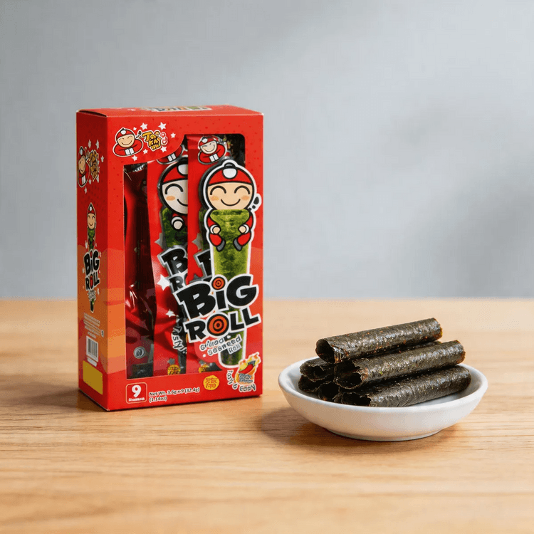 TAO KAE NOI ビッグロール焼き海苔巻き スパイシー味 9個入り、1個