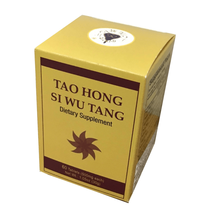 Laowei USA - 桃紅四草スープ 60錠