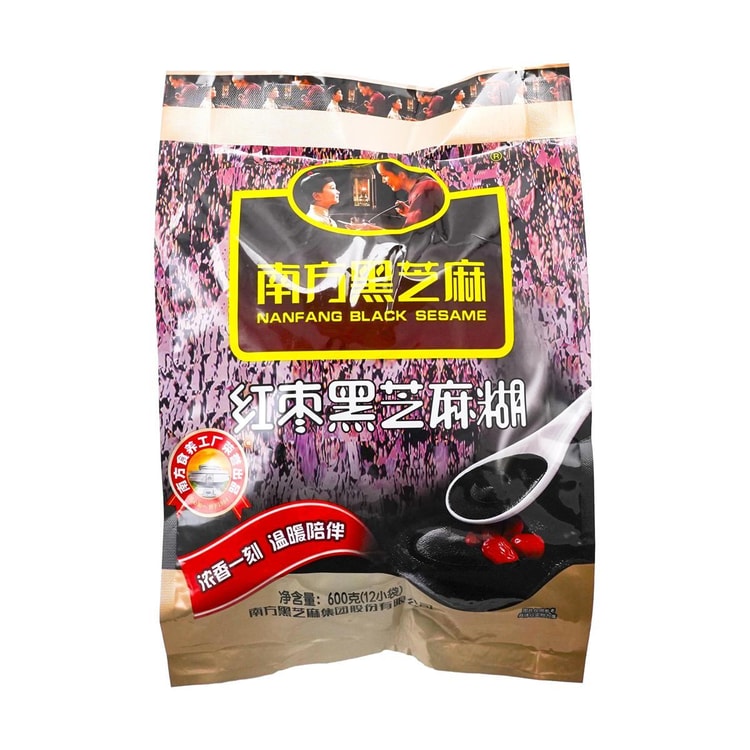 NANFANG Black Sesame Soup Powder ,Red Date Flavor , 21.16 oz
