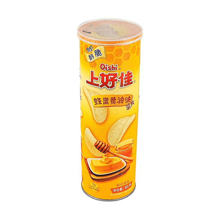 上好佳 蜂蜜牛油味薯片 85g 【醇脆口感】【甜鹹交織】 4