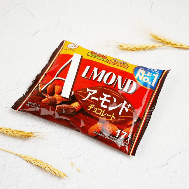 Almond Chocolate 3.03 oz【Rich In Vitamin E And Dietary Fiber】