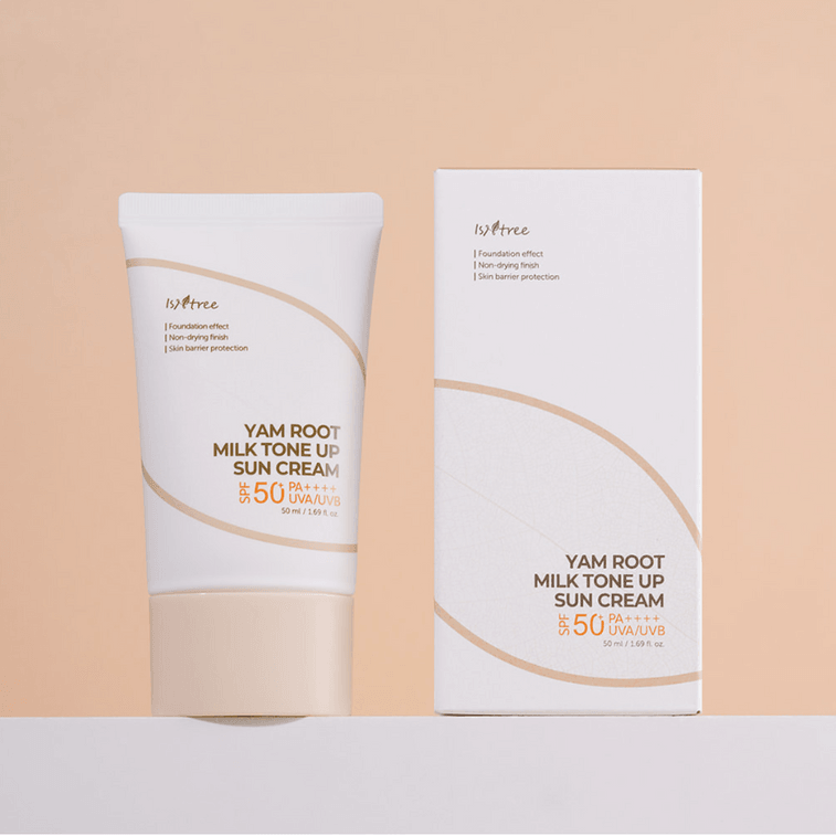 韓國 Isntree 山藥根牛奶亮膚防曬乳 SPF 50 [50ml] 3