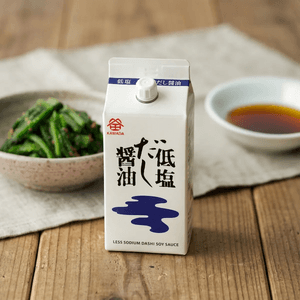Teien Dashi Shoyu- Japanese Style  Less Sodium Dashi Soy Sauce, 6.7 fl oz 【For Noodles, Sashimi and Tofu】