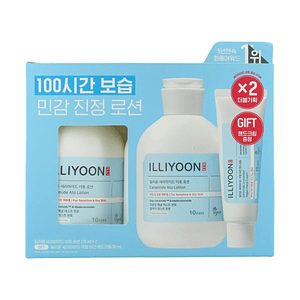 韓國一理潤ILLIYOON 神經醯胺舒緩乳液 & 護手霜套裝 275ml*2+50ml 【深層補水】【溫和修護】